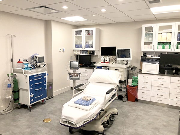 Union Square Manhattan Gynecology Office Treatment Bed